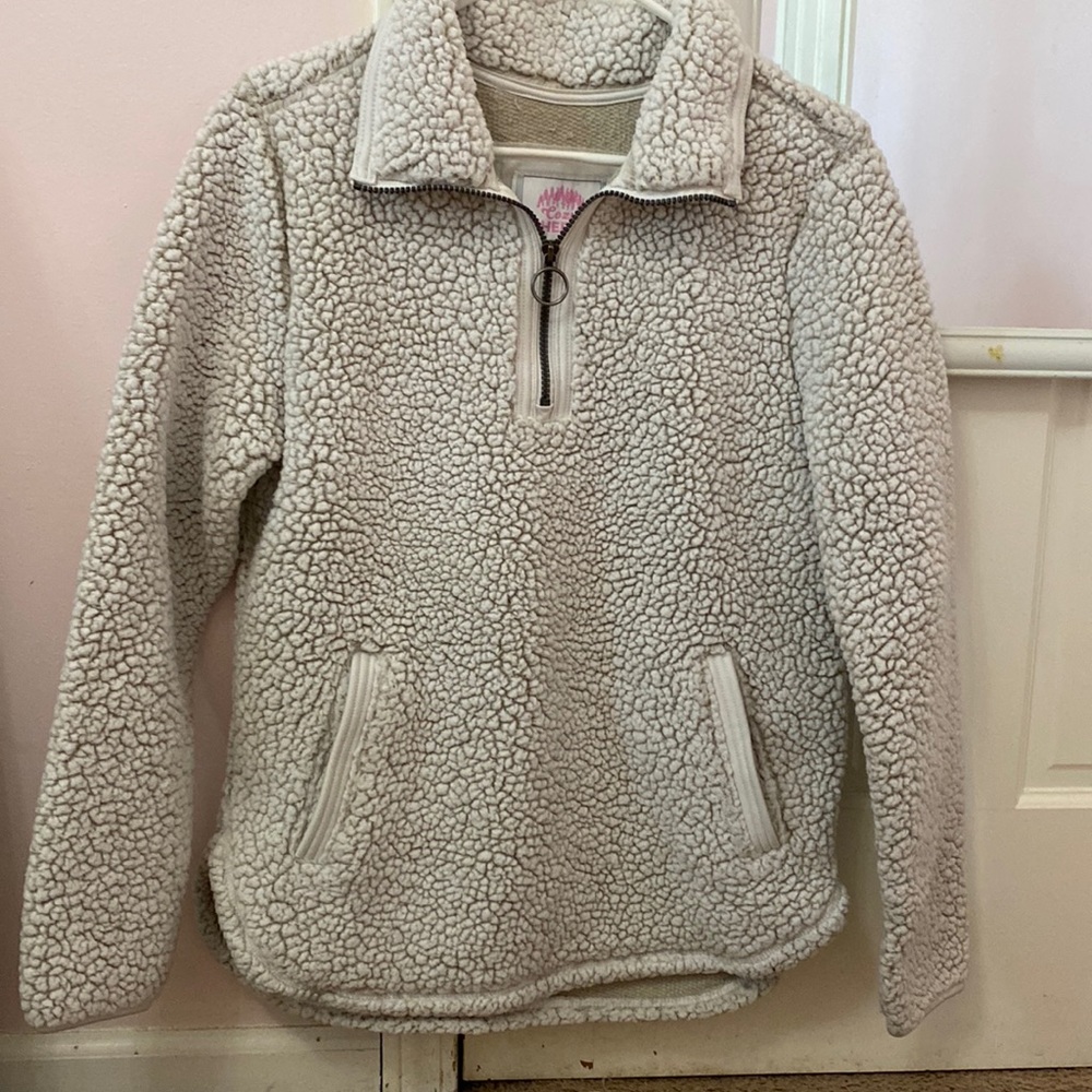 White sherpa, size - small